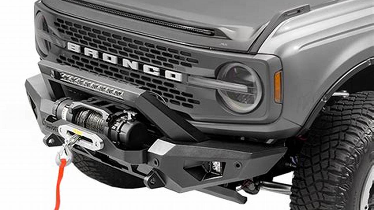 2024 Ford Bronco Bumpers
