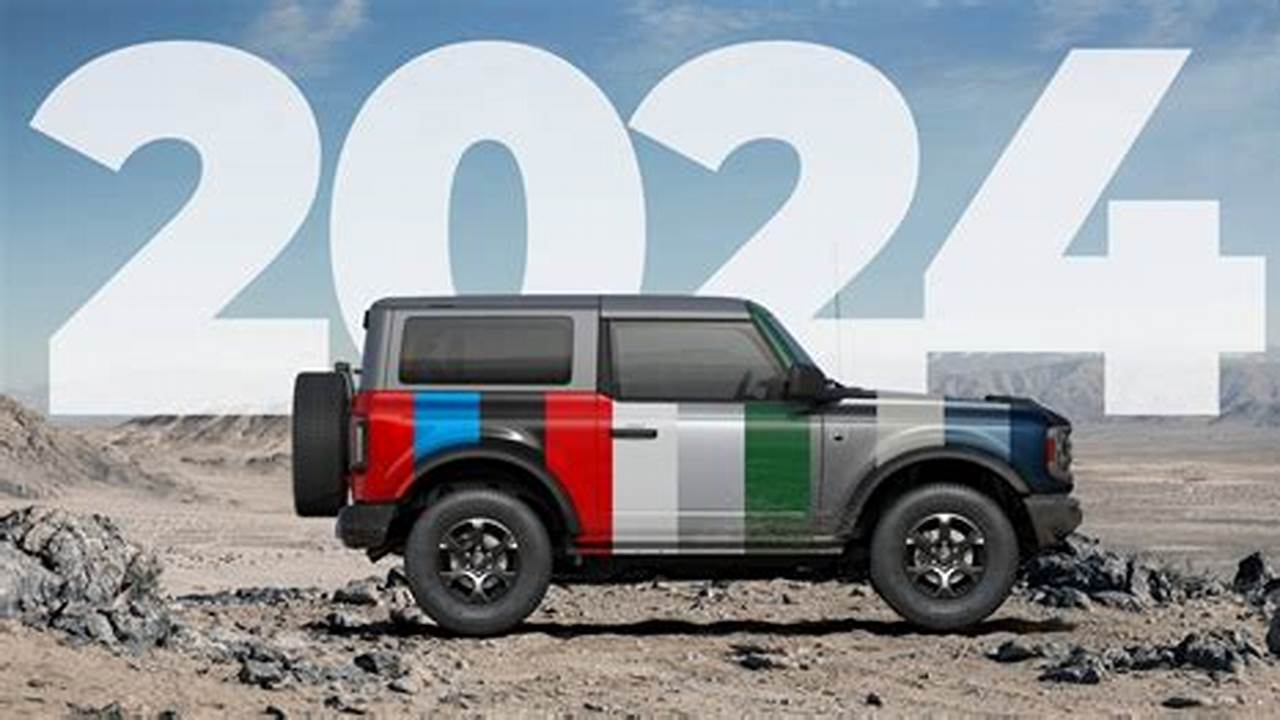 2024 Ford Bronco Color Options