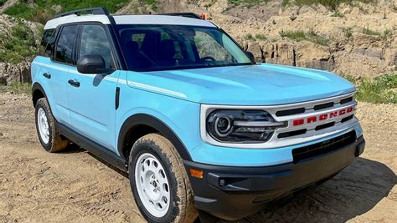 2024 Ford Bronco Sport Heritage Limited Edition