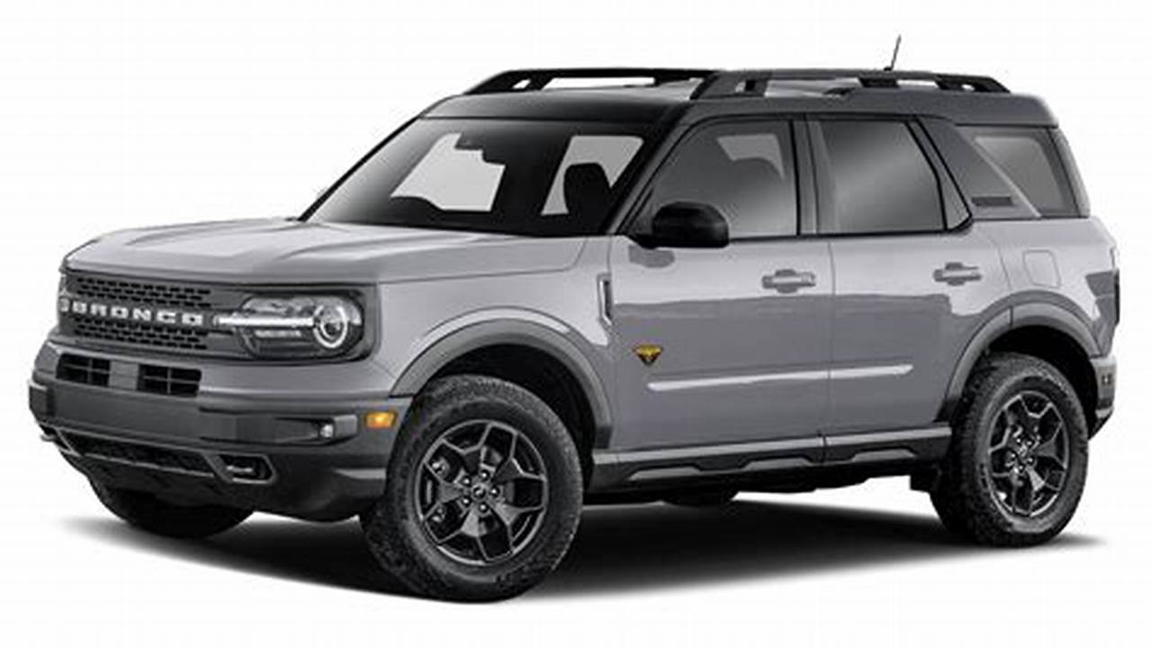 2024 Ford Bronco Sport Lease