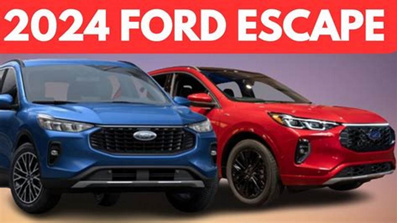 2024 Ford Escape Availability