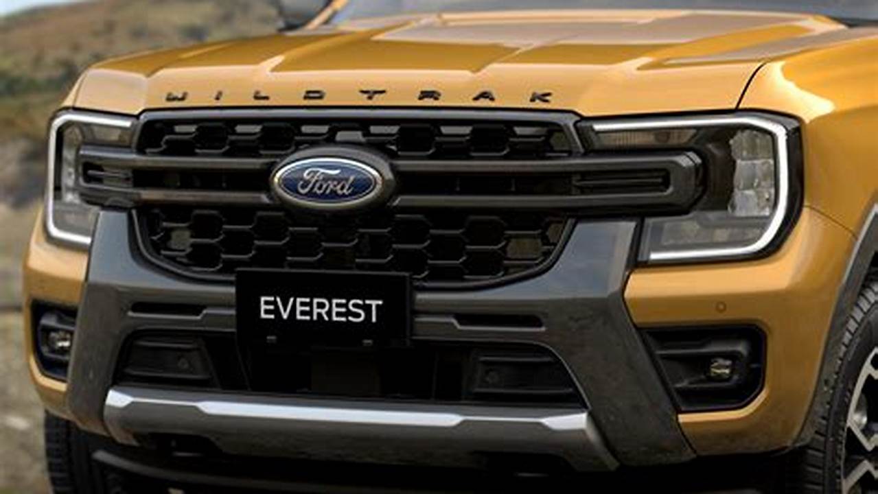 2024 Ford Everest Wildtrak V6 4X4 At A Glance, 2024