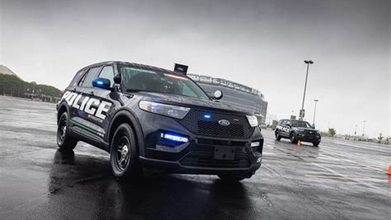 2024 Ford Explorer Police Interceptor