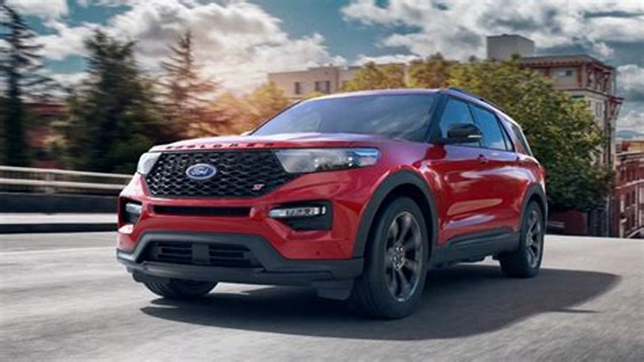 2024 Ford Explorer St Release Date