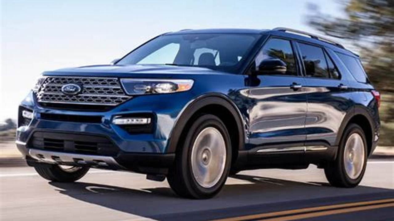 2024 Ford Explorer Xlt 4wd Suv Specs
