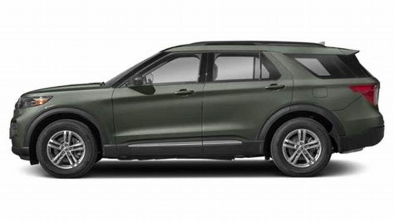 2024 Ford Explorer Xlt Forged Green