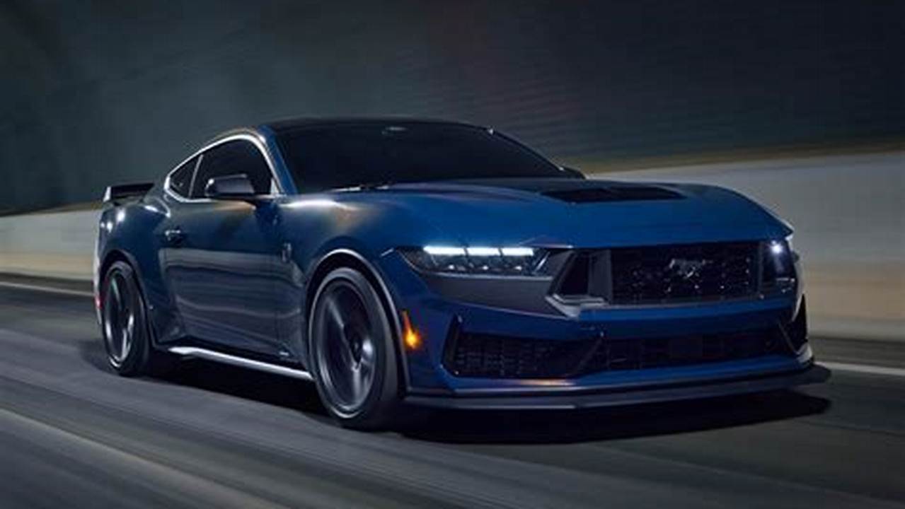 2024 Ford Mustang Dark Horse Top Speed