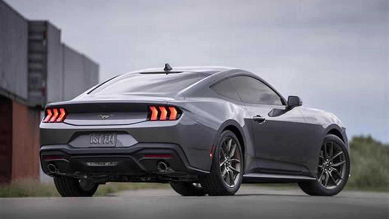2024 Ford Mustang Ecoboost Remixes A Hit., 2024
