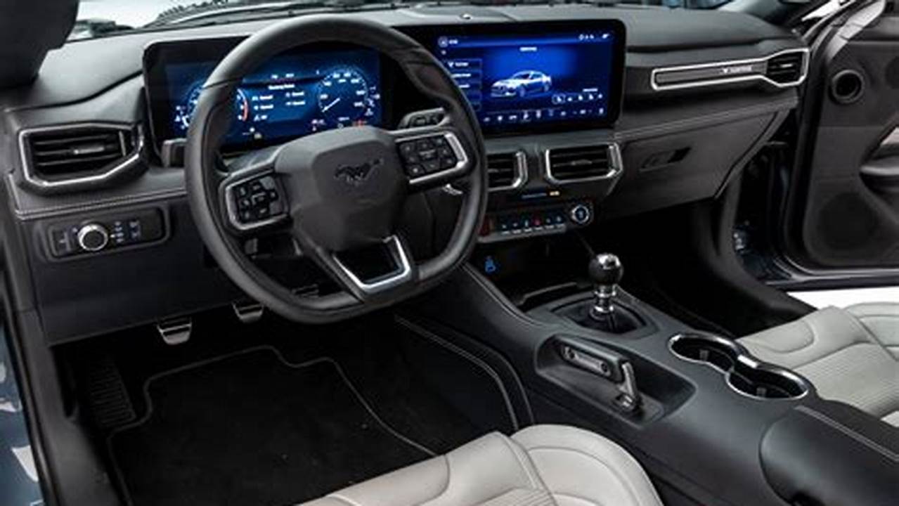 2024 Ford Mustang Interior Size
