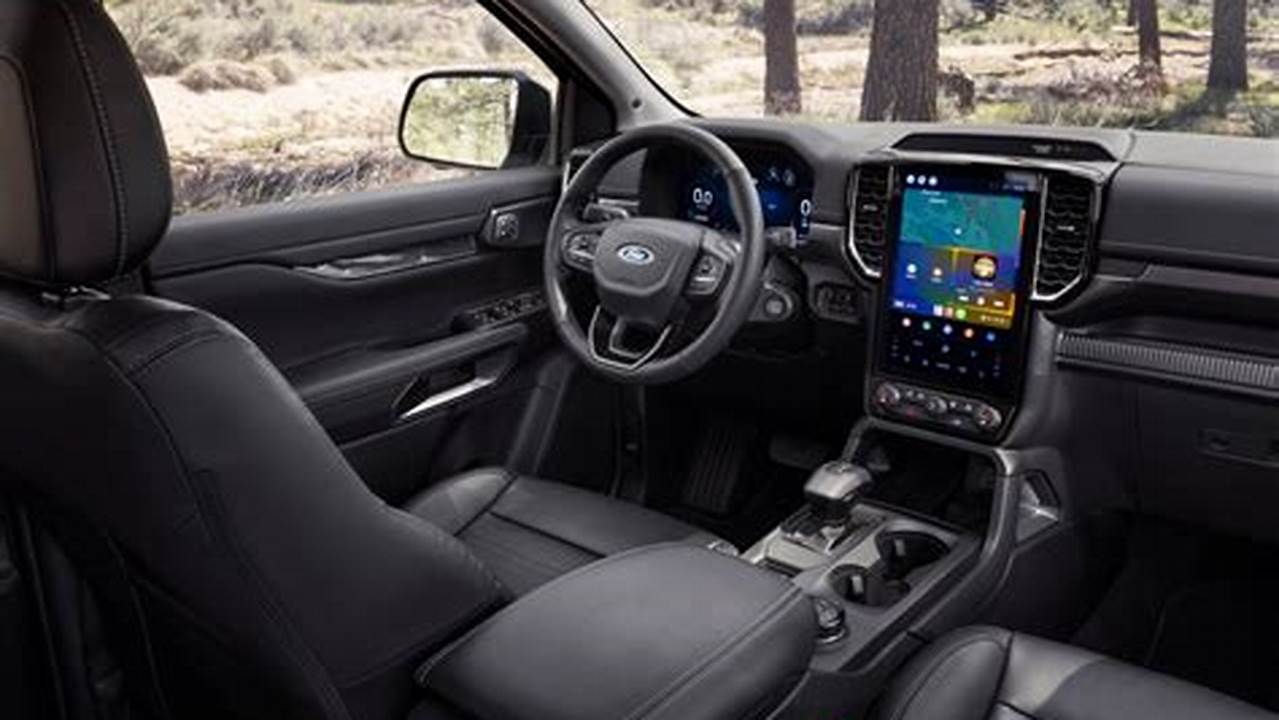 2024 Ford Ranger Interior Specs