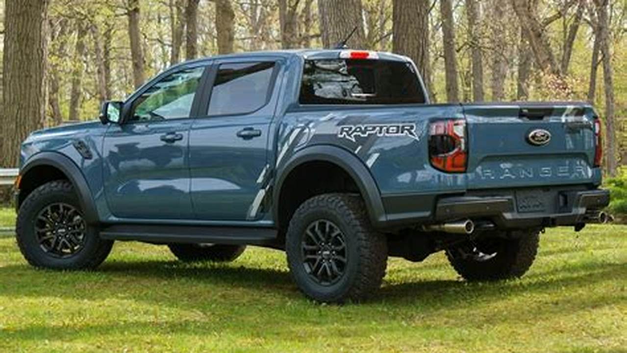 2024 Ford Ranger Raptor Raptor 4Wd Supercrew 5&#039; Box Features And Specs., 2024