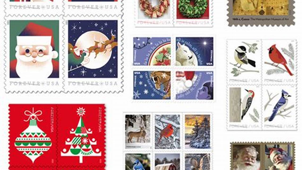2024 Forever Christmas Stamps