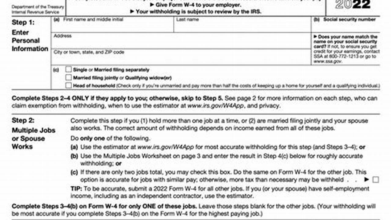 2024 Form Or-W-4 Instructions