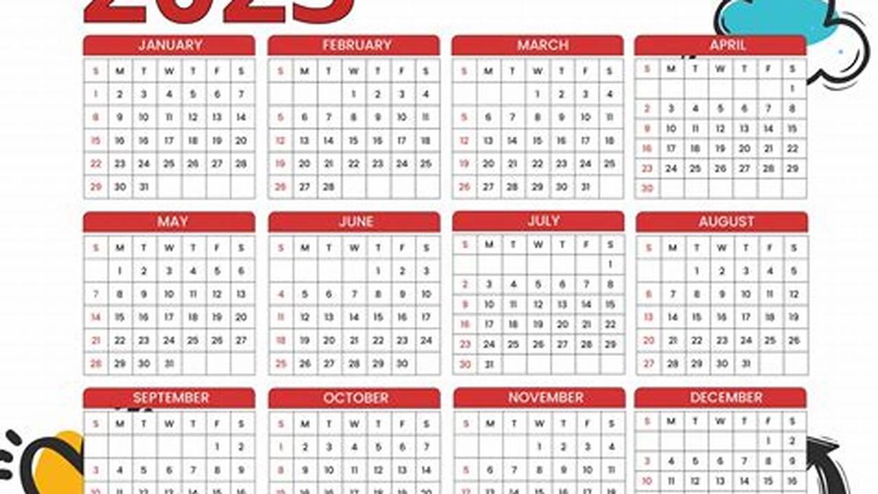 2024 Free Calendar Word Template 2023