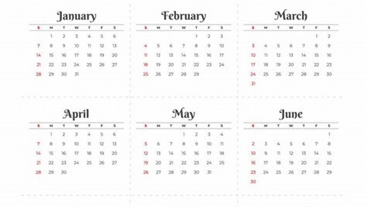 2024 Free Calendars Printable And Editable One Page Pdf