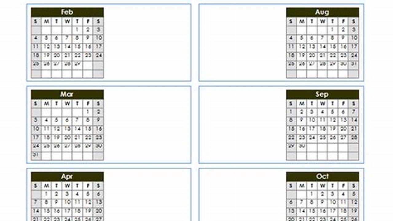 2024 Google Docs School Vertical Yearly Calendar Free Printable Templates, If You Are Looking For A 2024 Calendar Template That You Can Use In Google Docs, You Can Find Some., 2024