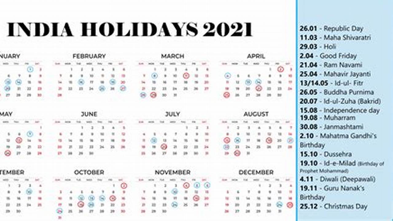 2024 Holiday Calendar Delhi