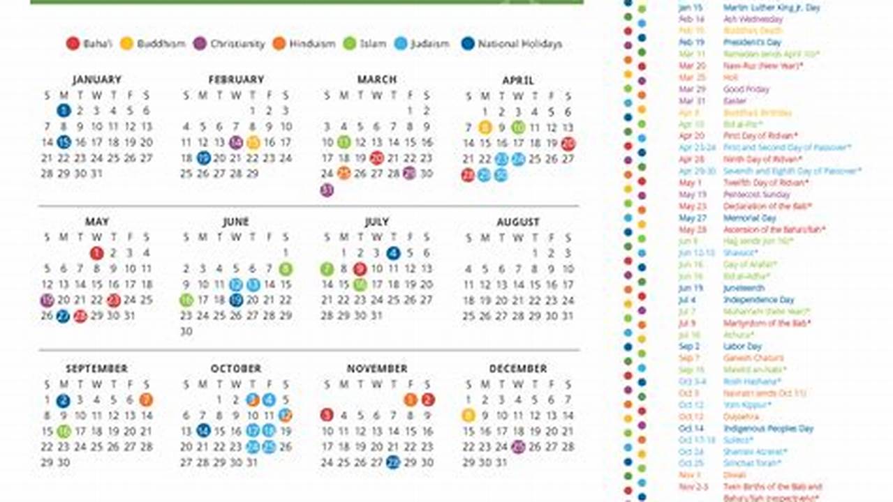 2024 Holiday Calendar Holidays And Observances Meaningful