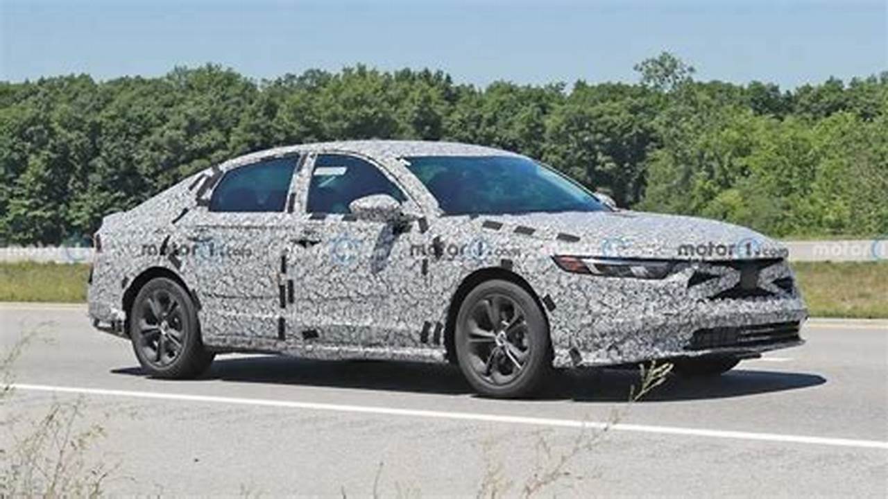 2024 Honda Accord Spied For The First Time Hiding Major Redesign., 2024