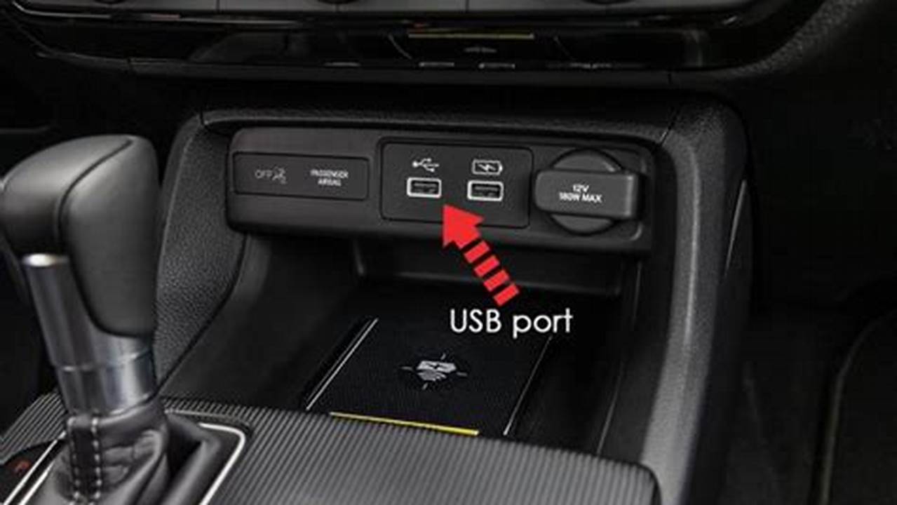 2024 Honda Civic Usb Port