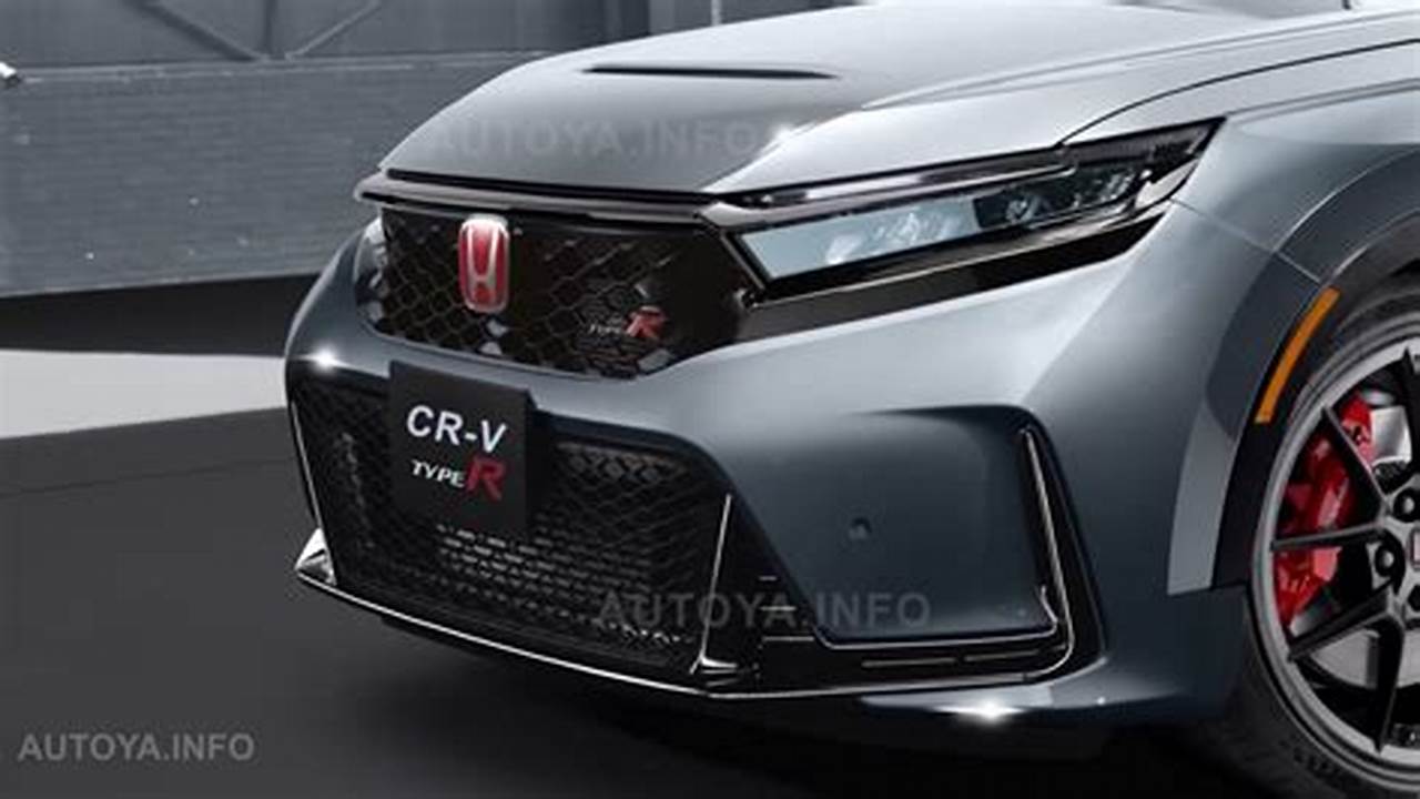 2024 Honda Crv Type R Digitally Aims For Most Powerful And Fastest Suv, Gray Cloth Or Black Cloth., 2024