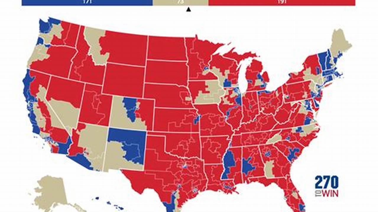 2024 House Of Representatives Interactive Map