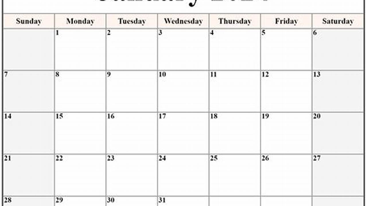 2024 January Calendar Images Free Download Excel