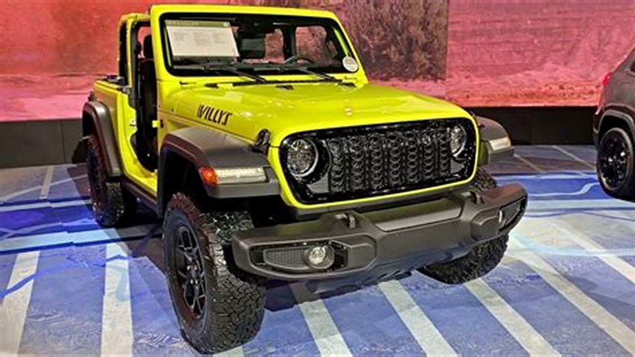2024 Jeep Wrangler Willys Accessories