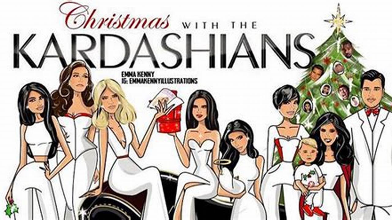 2024 Kardashian Christmas Card