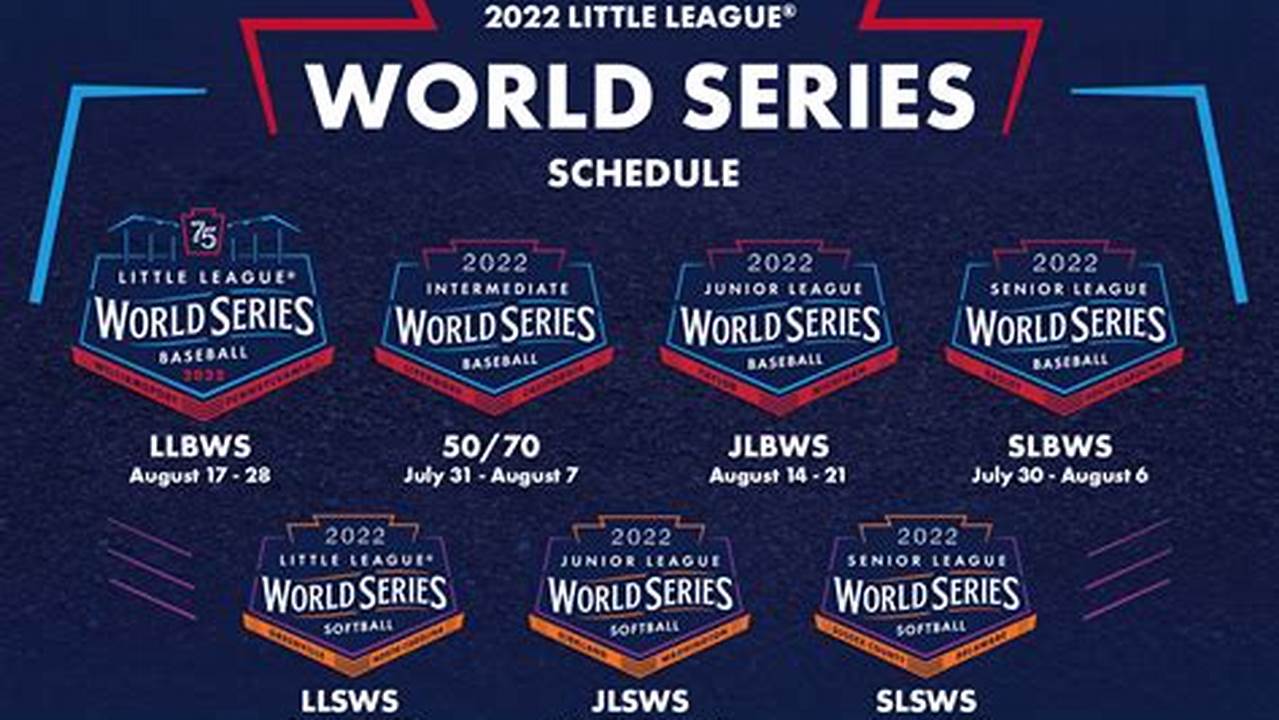 2024 Llws Schedule Mina Suzann