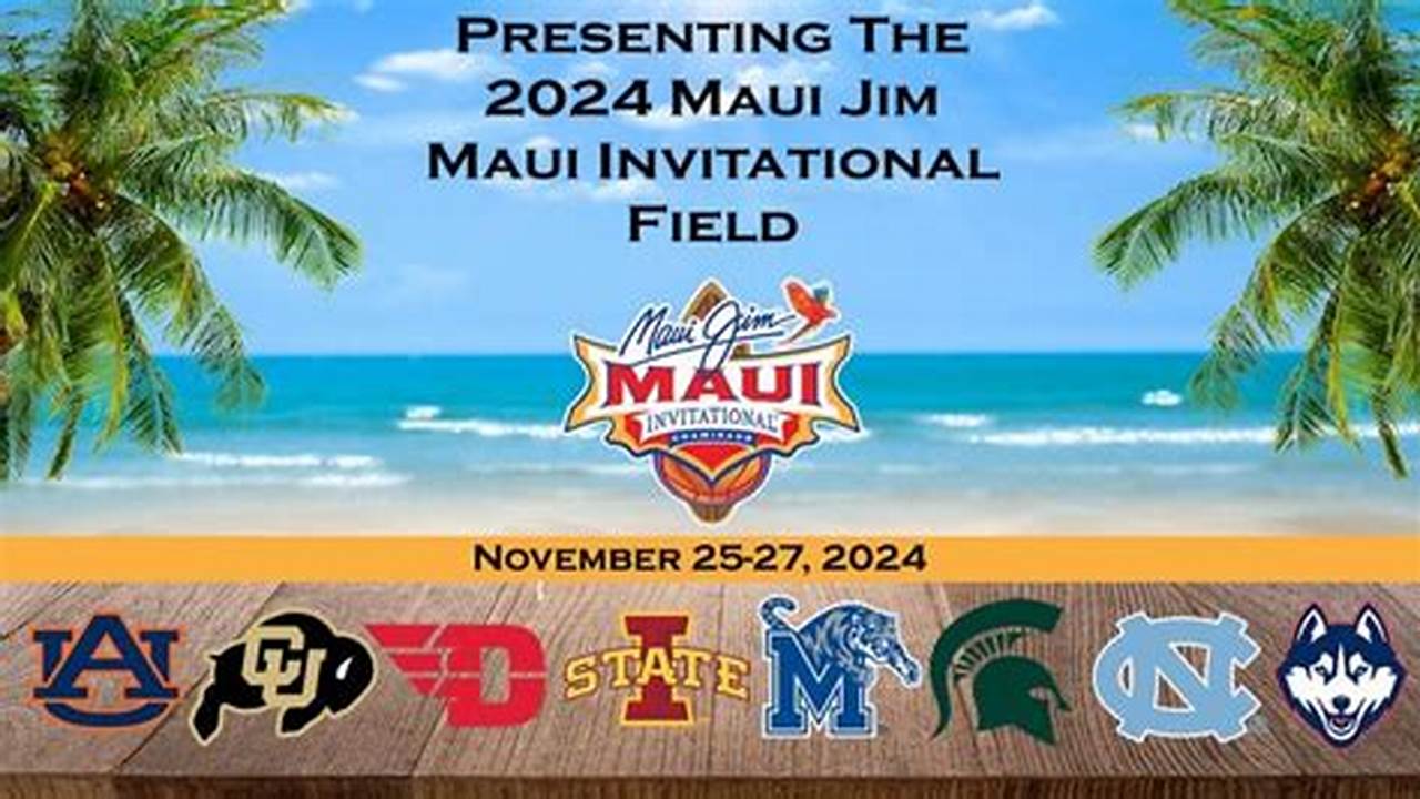 2024 Maui Invitational Field