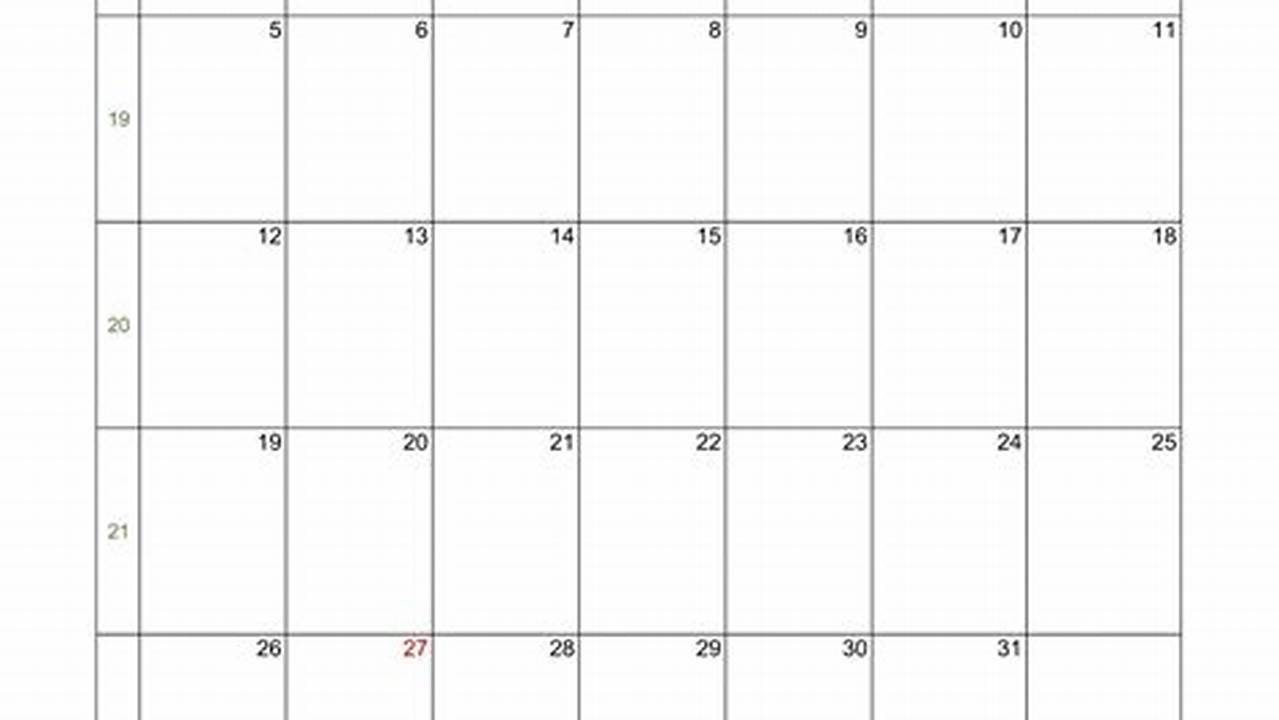 2024 May Calendar Excel Free Download