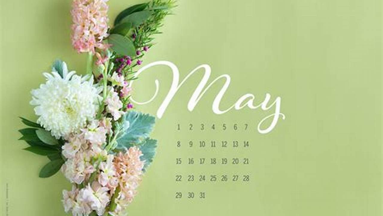 2024 May Calendar Wallpaper