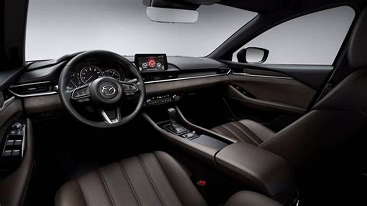 2024 Mazda 6 Sport Interior Photos