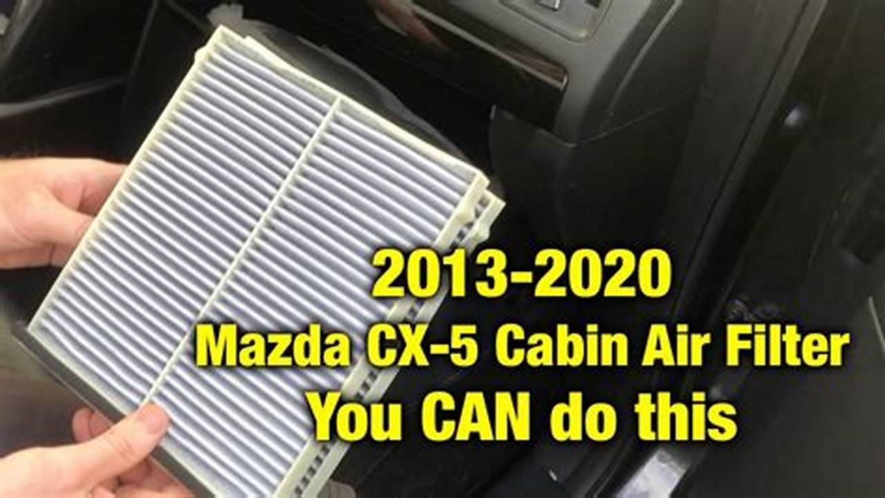 2024 Mazda Cx-50 Cabin Air Filter