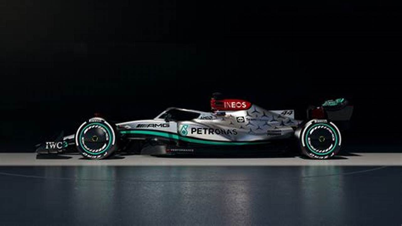 2024 Mercedes F1 Car Wallpaper