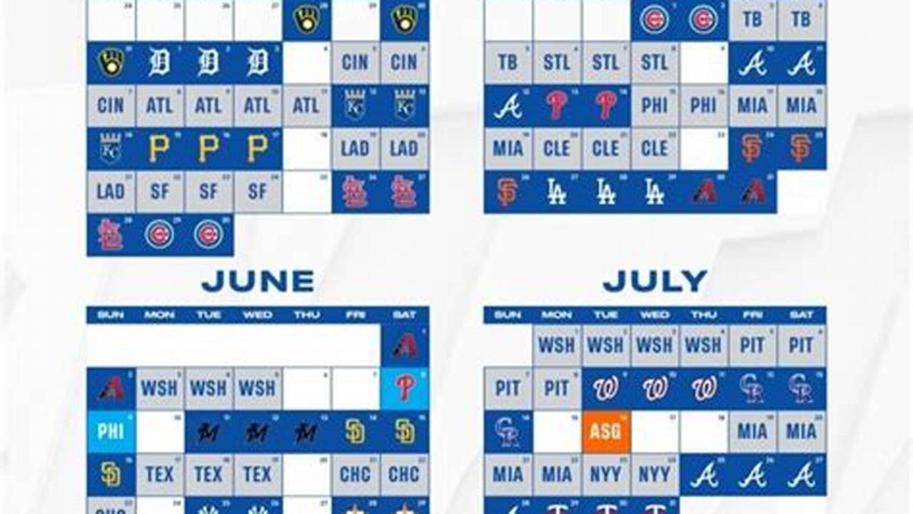 2024 Mlb Schedule Has Been Released., 2024