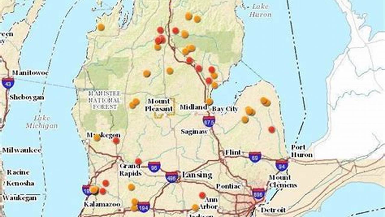 2024 Morel Sightings Map Michigan