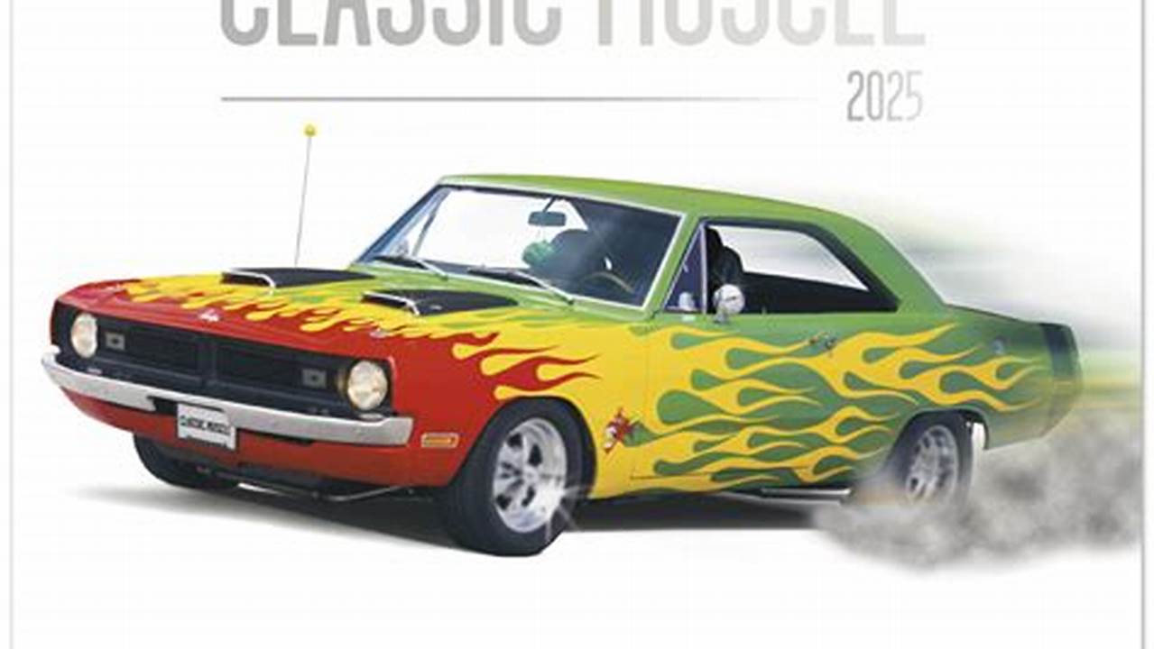 2024 Muscle Car Calendar