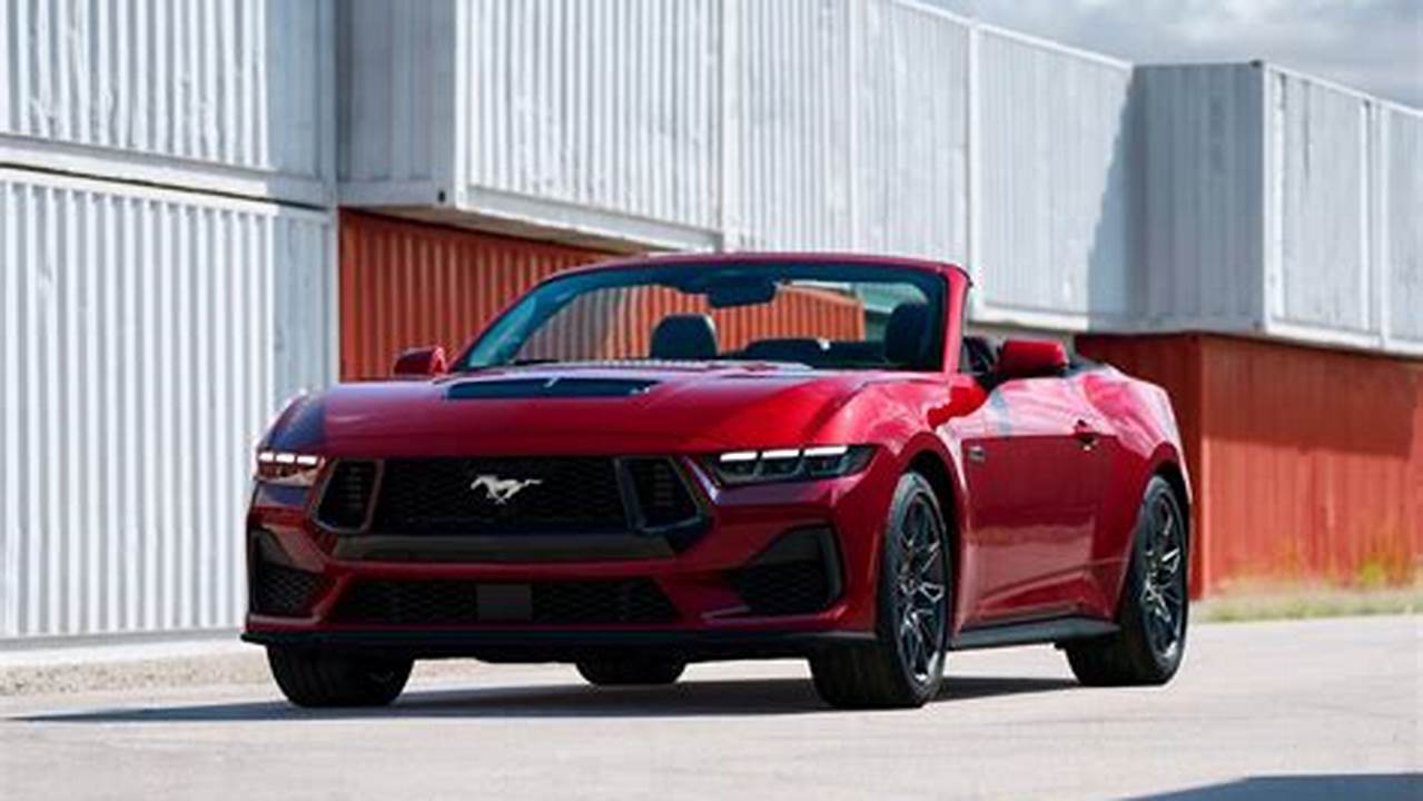 2024 Mustang Gt Convertible Build., 2024
