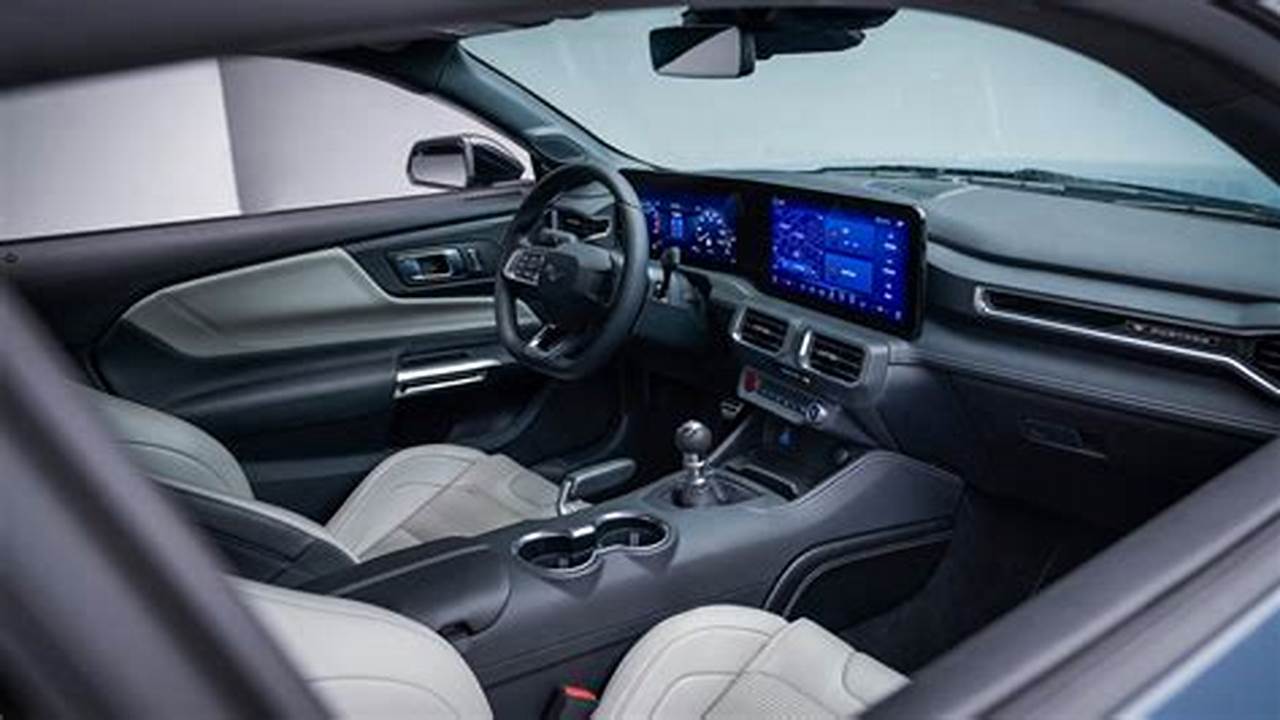 2024 Mustang Gt Space Gray Interior