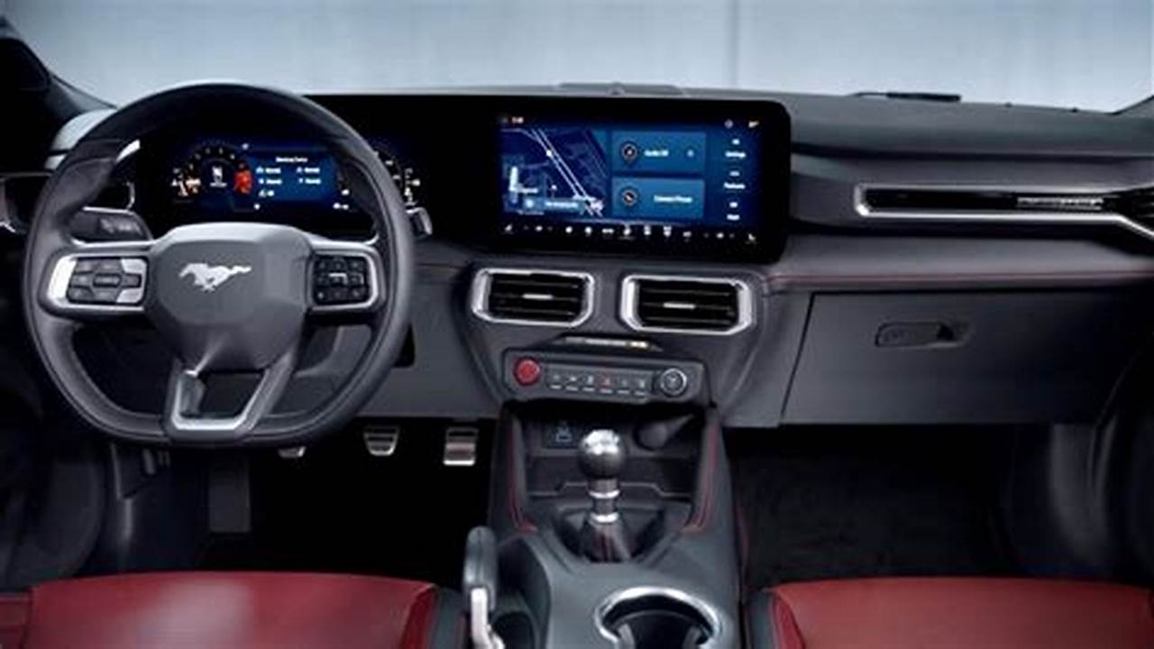 2024 Mustang Interior Dimensions