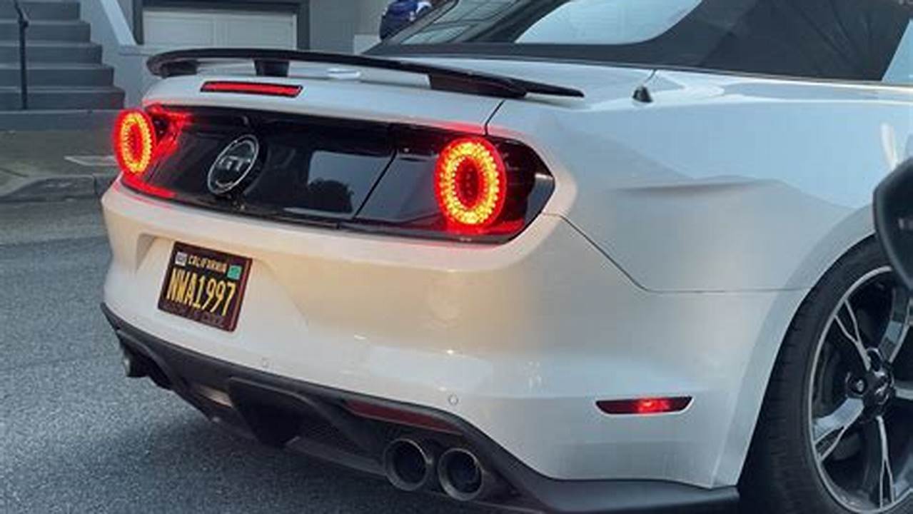 2024 Mustang Tail Lights