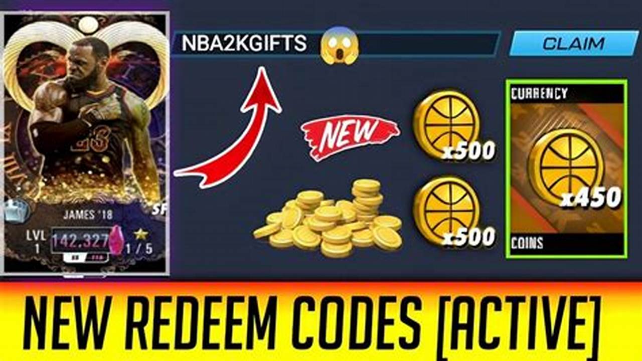 2024 Nba 2k Mobile Codes