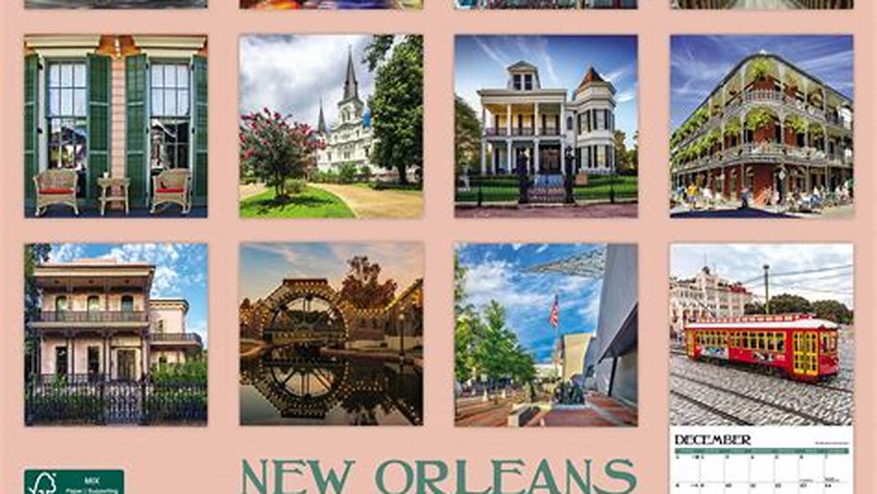 2024 New Orleans Calendar