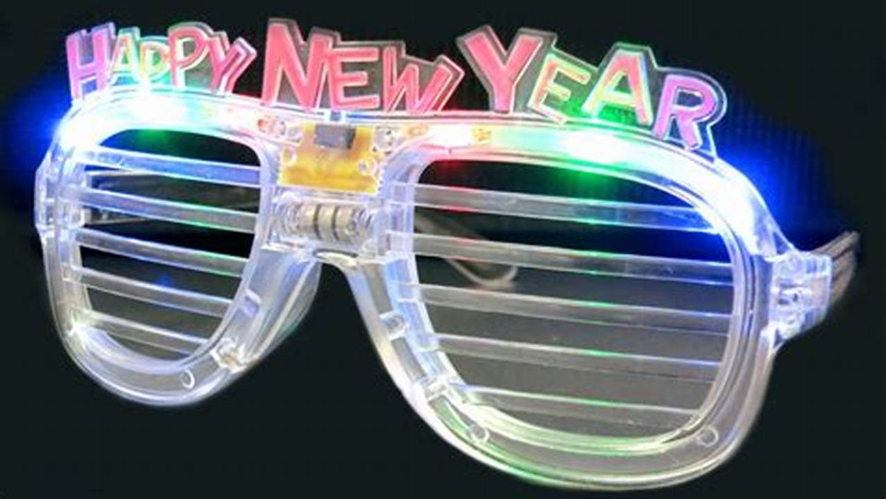 2024 New Year'S Party Glasses