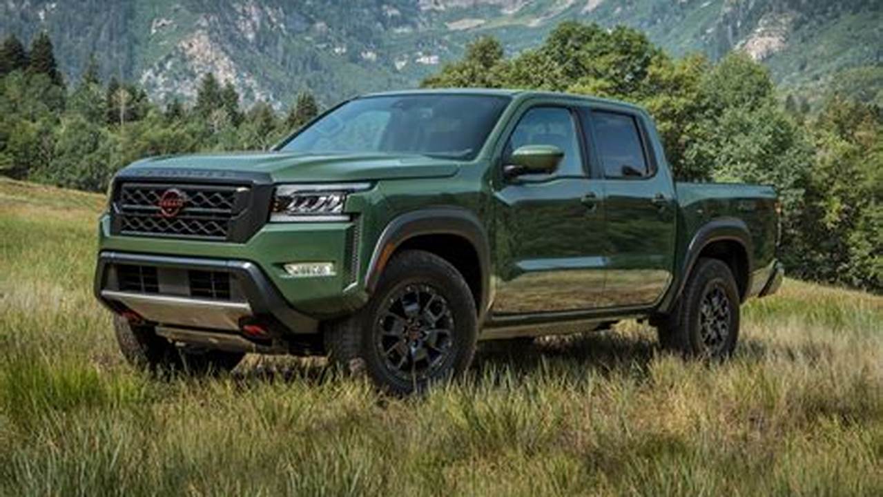 2024 Nissan Frontier Green