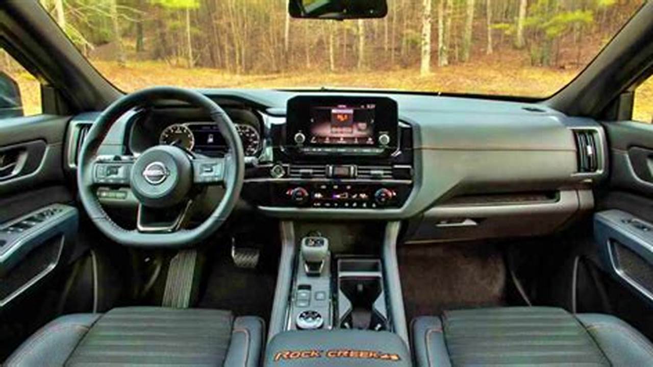 2024 Nissan Pathfinder Interior Pics