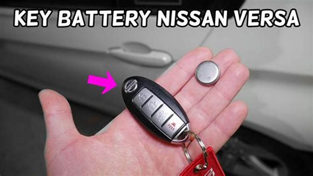 2024 Nissan Versa Key Fob