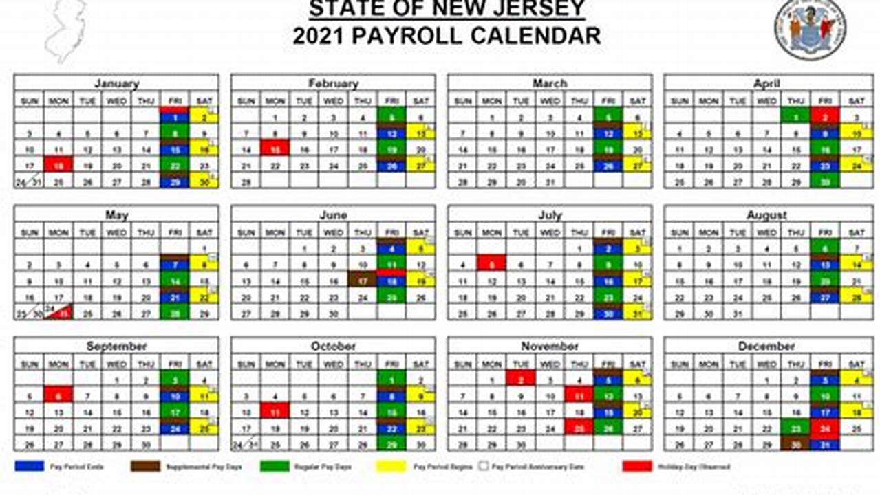 2024 Nj State Payroll Calendar